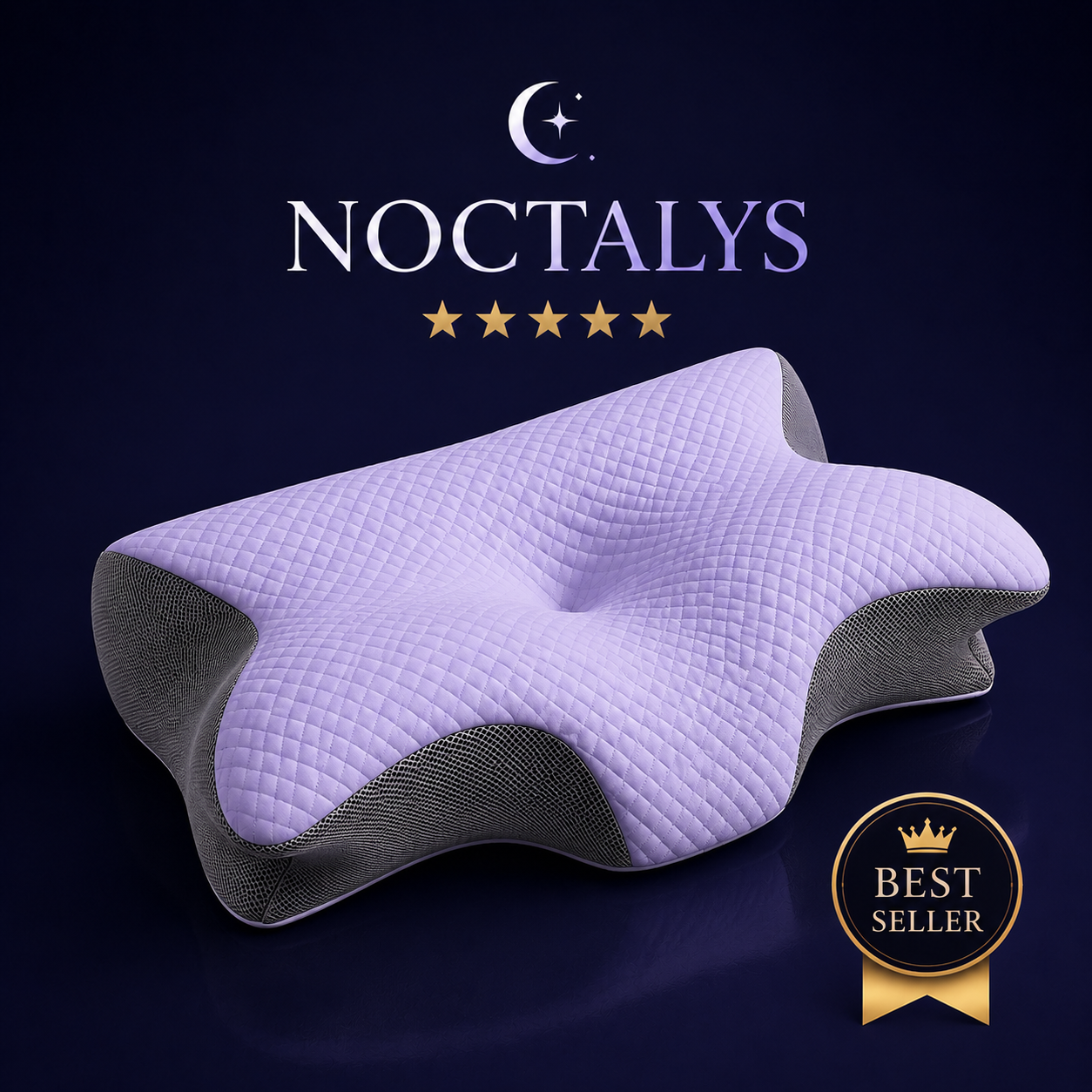Noctalys Signature™ - Oreiller ergonomique cervical