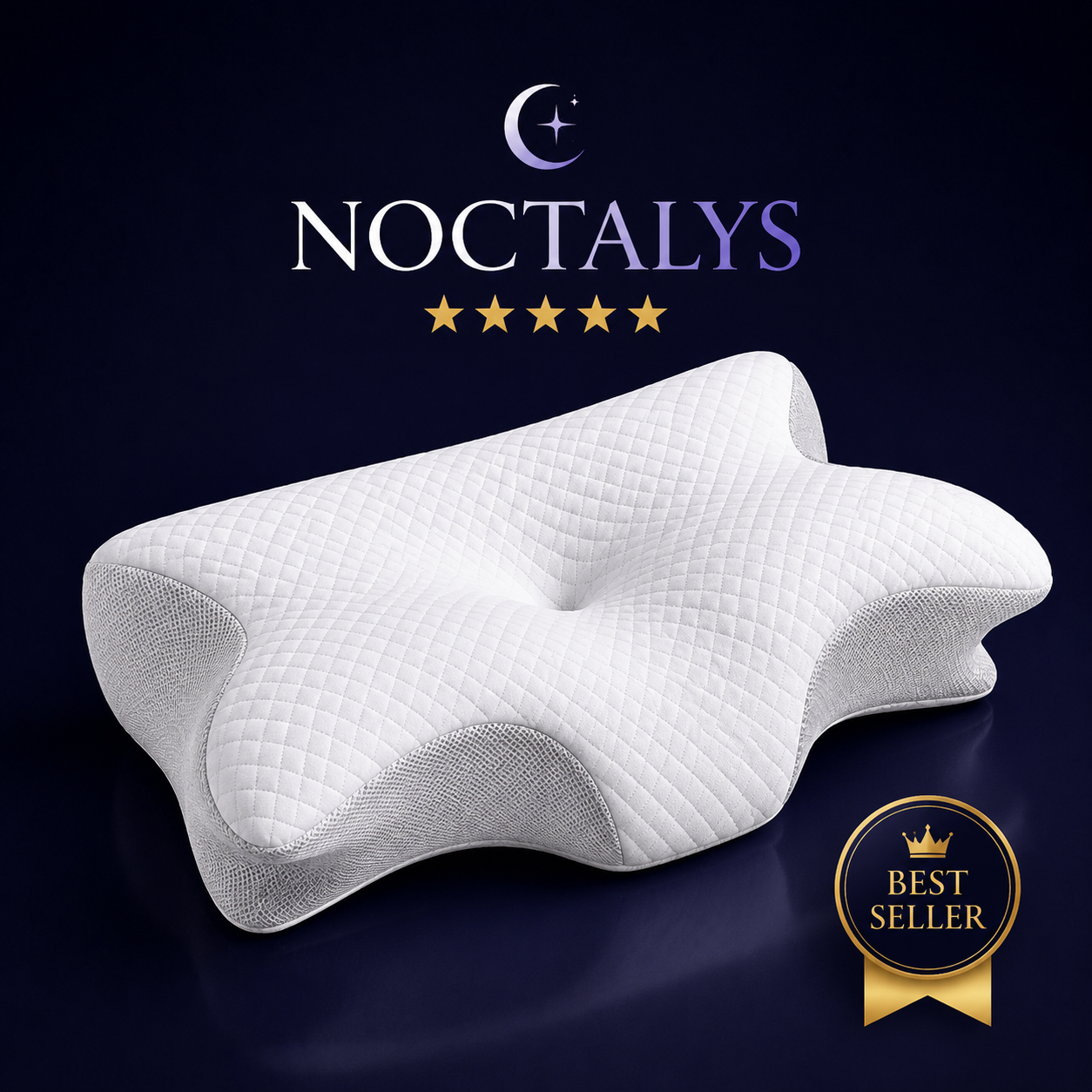 Noctalys Signature™ - Oreiller ergonomique cervical
